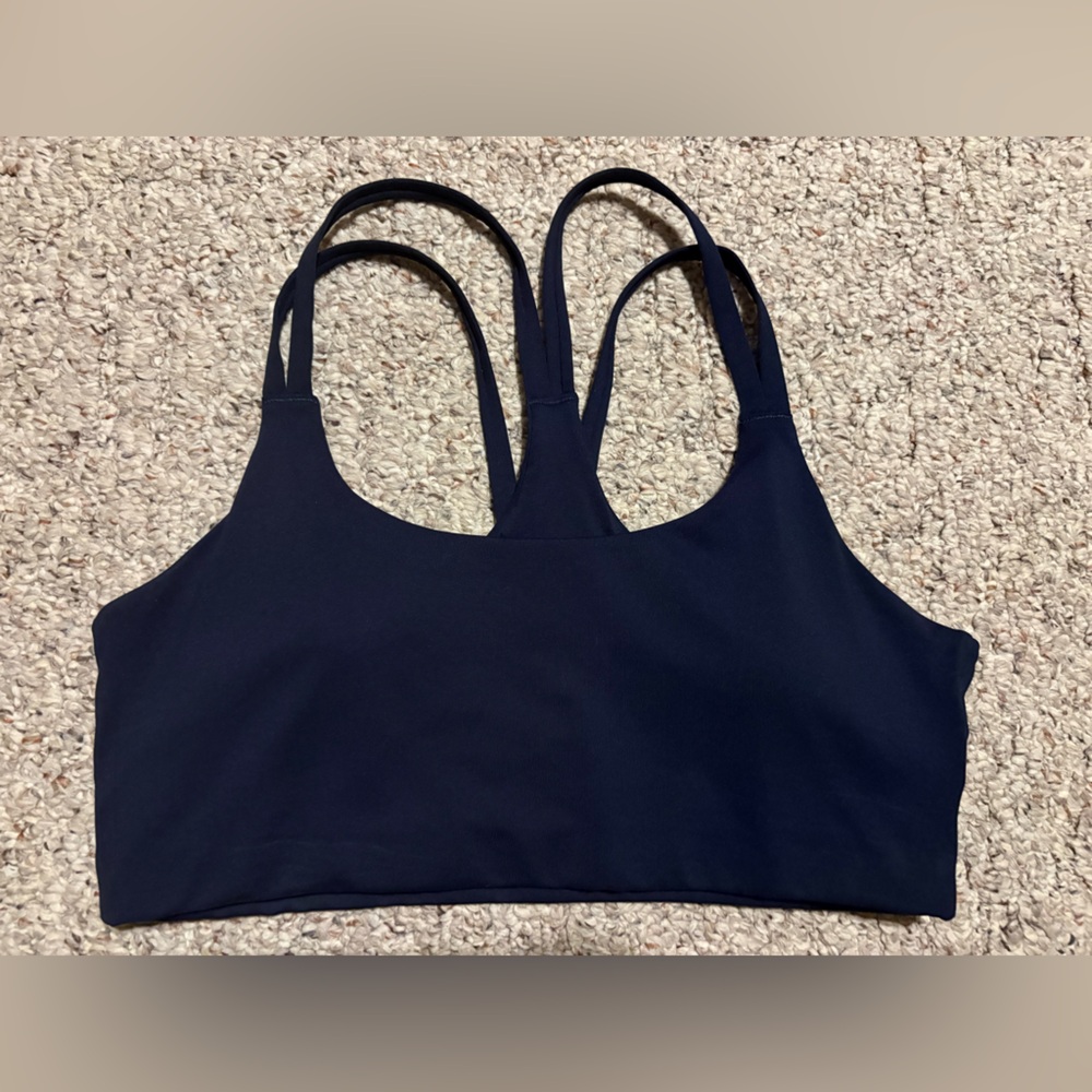 Fabletics Navy Sports Bra - brand new!!